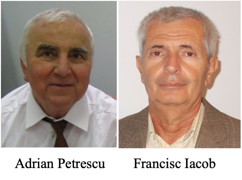 (De la stanga la dreapta) Adrian Petrescu, Francisc Iacob